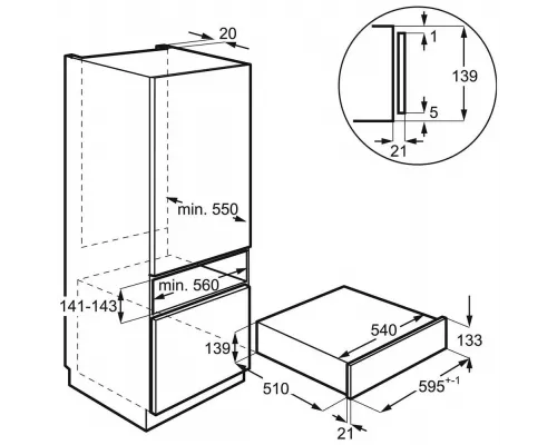 Вакууматор встраиваемый Electrolux KBV4T