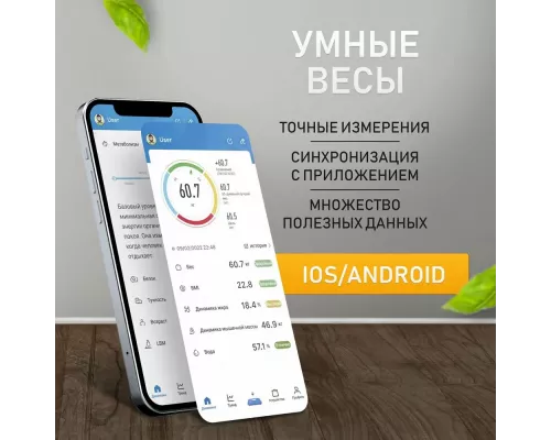 Весы напольные Centek CT-2425 White