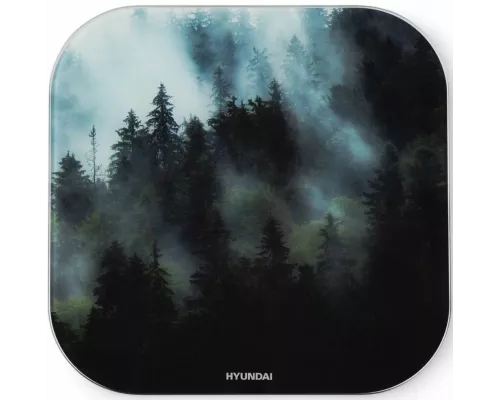 Весы напольные Hyundai H-BS03761 темно-зеленый