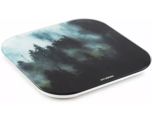 Весы напольные Hyundai H-BS03761 темно-зеленый