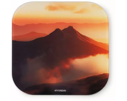 Весы напольные Hyundai H-BS03981 оранжевый