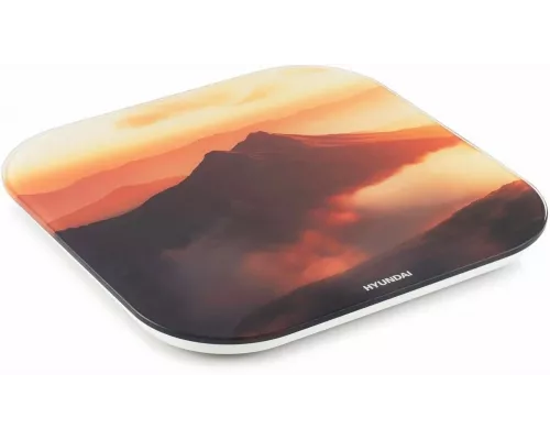 Весы напольные Hyundai H-BS03981 оранжевый