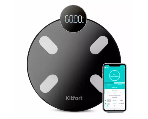 Весы напольные Kitfort КТ-815 черный