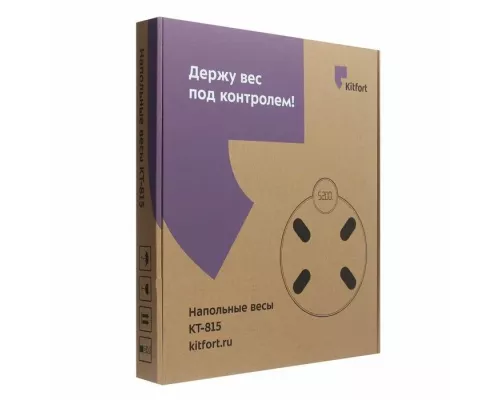 Весы напольные Kitfort КТ-815 черный