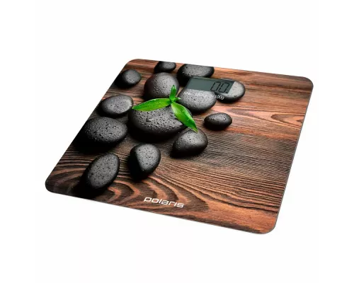 Весы напольные Polaris PWS 1885DG Stones рисунок