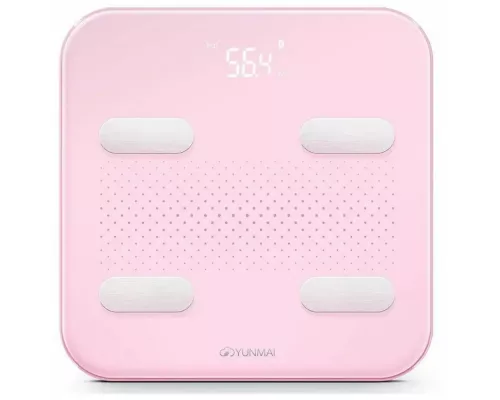 Весы напольные YUNMAI S SMART PINK M1805GL_PINK