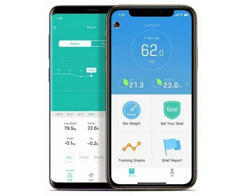 Весы напольные YUNMAI S SMART PINK M1805GL_PINK