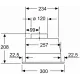 Встраиваемая вытяжка BOSCH DLN53AA70