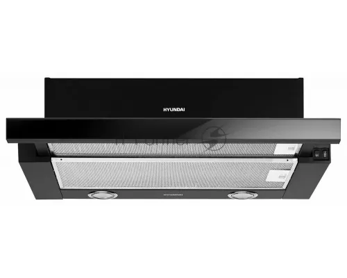Встраиваемая вытяжка Hyundai HBH 6236 BG черный