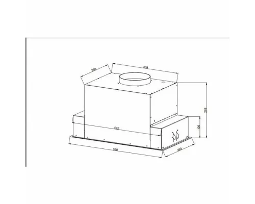 Встраиваемая вытяжка Jacky's JV BB684