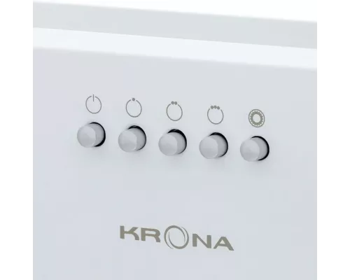 Встраиваемая вытяжка Krona Ameli 600 white PB