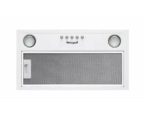Встраиваемая вытяжка Weissgauff Alpha 45 PB WH