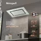 Встраиваемая вытяжка Weissgauff Antlia 850 WH
