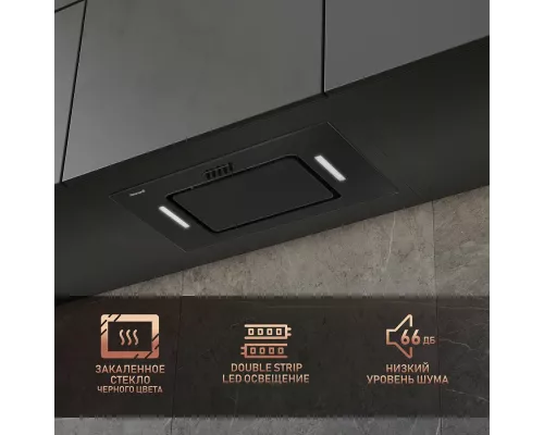 Встраиваемая вытяжка Weissgauff Aura 900 BL