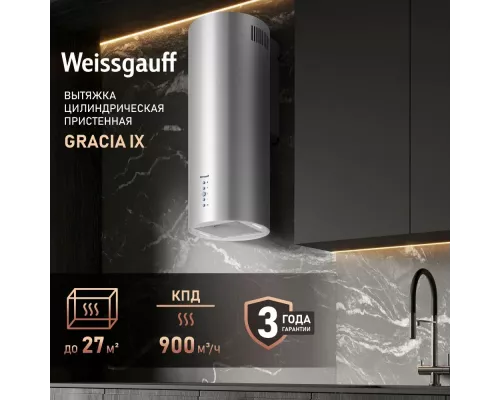 Встраиваемая вытяжка Weissgauff Gracia IX