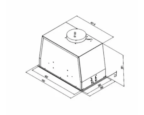 Вытяжка Delonghi COSETTA 525 BB