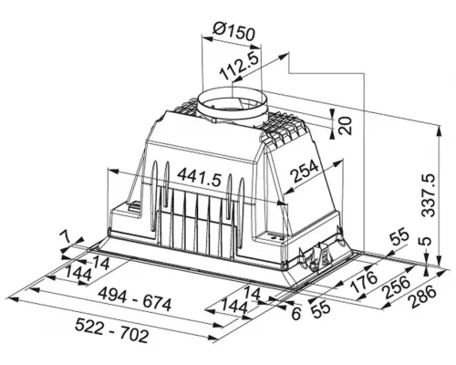 Вытяжка Franke FBI 525 PLUS