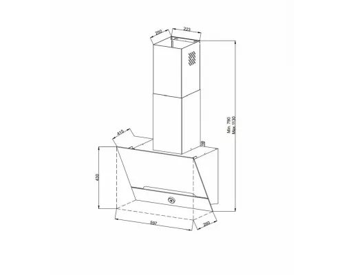 Вытяжка Jacky's JV WW684
