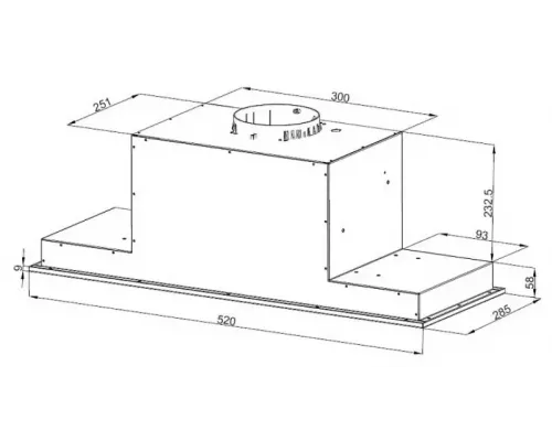 Вытяжка KORTING KHI 6777 GN