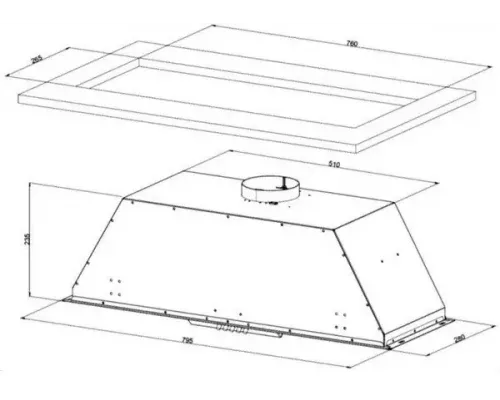 Вытяжка Korting KHI 9931 X