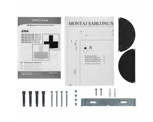 Вытяжка Krona JINA 500 BLACK PB