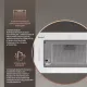 Вытяжка Weissgauff Aura 1350 WH Premium Touch Inverter WI-FI