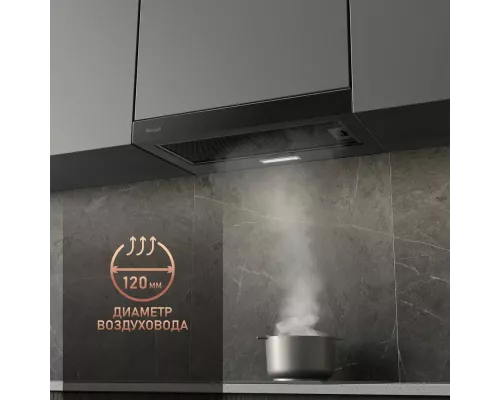 Вытяжка Weissgauff TEL 06 2M BL