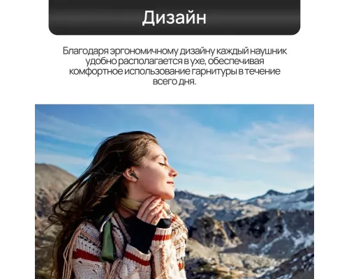 Беспроводные наушники TECNO Buds 4 BD04 Air White (BD04 Air White)