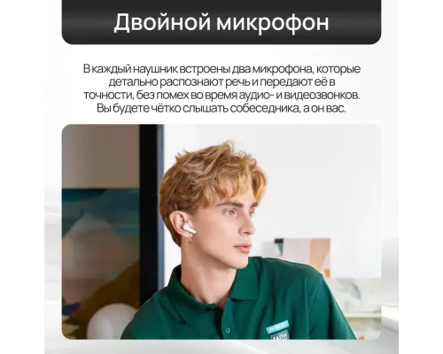 Беспроводные наушники TECNO Buds 4 BD04 Black (BD04 Black)