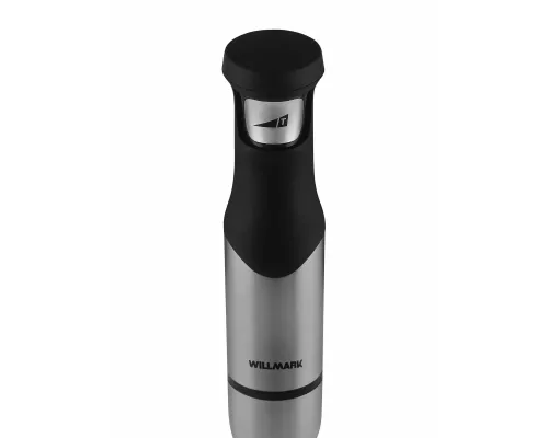 Блендер WILLMARK WHB-1207SS черный/серебристый