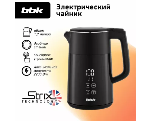 Чайник BBK EK1705 черный