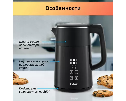 Чайник BBK EK1705 черный