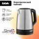 Чайник BBK EK1764S черный/нерж сталь