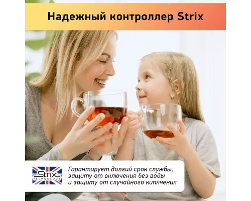 Чайник BBK EK1764S черный/нерж сталь