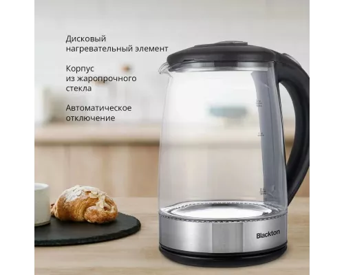 Чайник Blackton Bt KT2026G Черный-Сталь
