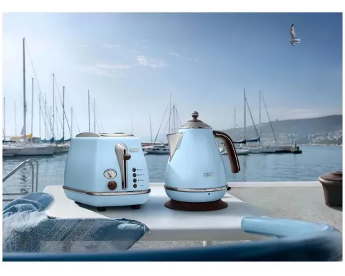 Чайник DeLonghi KBOV 2001.AZ голубой