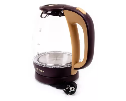 Чайник Delta DL-1203 бежево-коричневый
