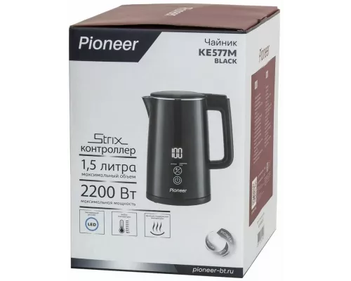 Чайник Pioneer KE577M черный