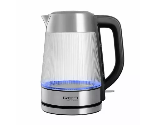 Чайник Red Solution G121 черный/серебристый