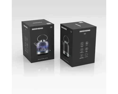 Чайник Redmond KG221 стекло/сталь