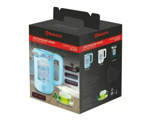 Чайник Sakura SA-2737BL голубой