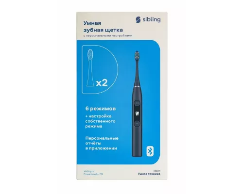 Электрическая зубная щетка Sibling Powerbrush - FB (черная)