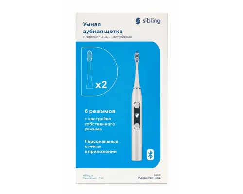 Электрическая зубная щетка Sibling Powerbrush - FW (белая)