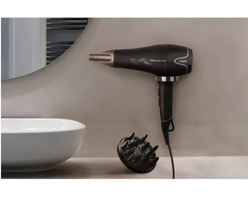 Фен Rowenta Motion Dry CV5707F0, серый/ золотой