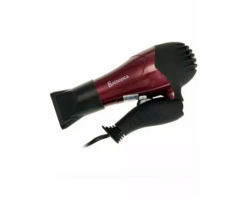 Фен Василиса ФН1-1000 черный с красным