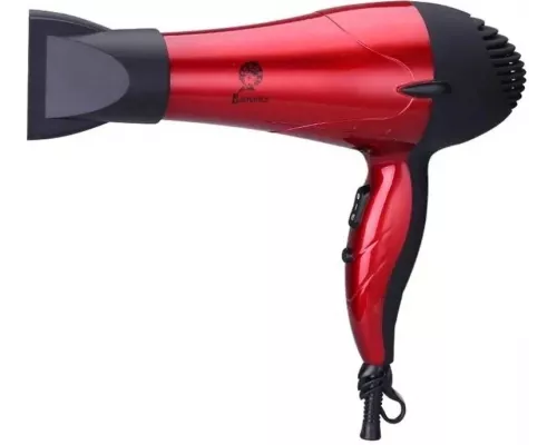 Фен Василиса ФН4-1400 черный с красным