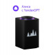 Умная колонка Yandex Станция Макс, Zigbee, с голосовым ассистентом Алиса на YaGPT, графит