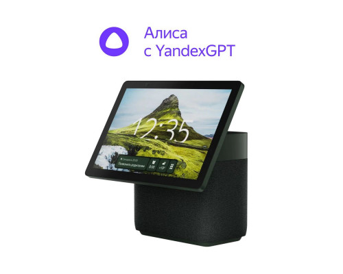 Умная колонка Yandex Станция Дуо Макс с дисплеем, Zigbee, зеленый Умная колонка Yandex Станция Дуо Макс с дисплеем, Zigbee, зеленый