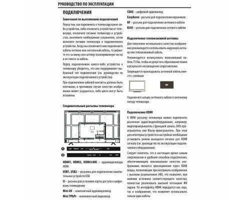 Телевизор SUPRA STV-LC65ST0045U черный Телевизор SUPRA STV-LC65ST0045U черный