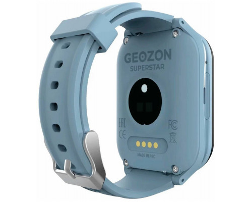 Смарт-часы Geozon Kids SuperStar синий/серый G-W24BLUG Смарт-часы Geozon Kids SuperStar синий/серый G-W24BLUG